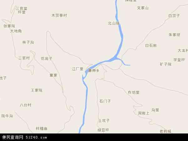喜神乡地图 - 喜神乡电子地图 - 喜神乡高清地图 - 2024年喜神乡地图