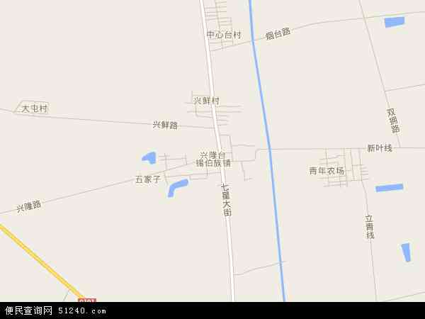 兴隆台地图 - 兴隆台电子地图 - 兴隆台高清地图 - 2024年兴隆台地图