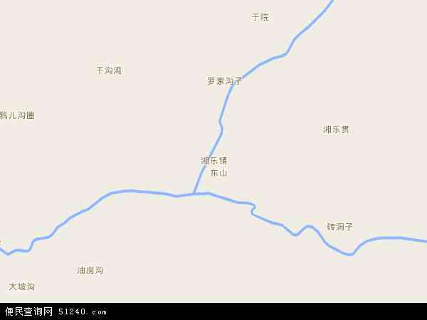湘乐镇地图 - 湘乐镇电子地图 - 湘乐镇高清地图 - 2024年湘乐镇地图