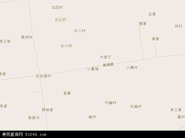 小惠镇地图 - 小惠镇电子地图 - 小惠镇高清地图 - 2024年小惠镇地图