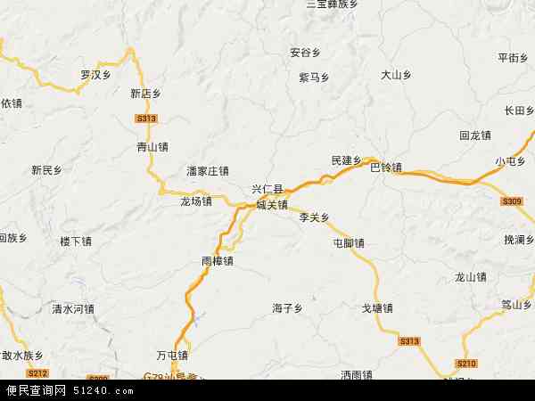 兴仁县地图 - 兴仁县电子地图 - 兴仁县高清地图 - 2024年兴仁县地图