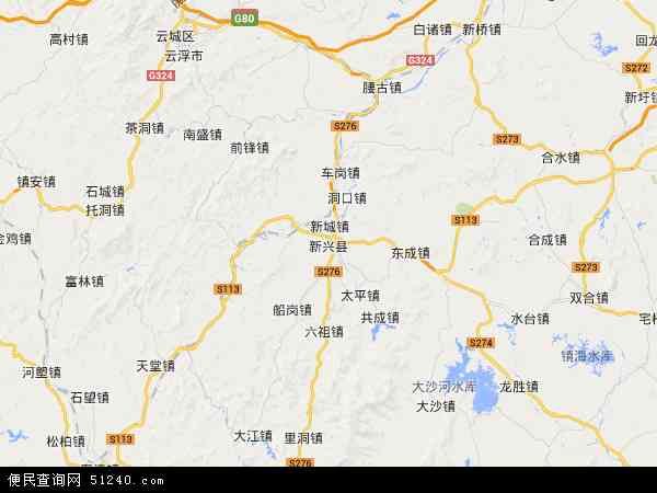 新兴县地图 - 新兴县电子地图 - 新兴县高清地图 - 2024年新兴县地图