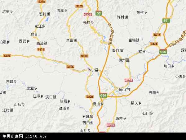 休宁县地图 - 休宁县电子地图 - 休宁县高清地图 - 2024年休宁县地图