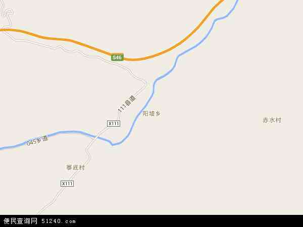 阳坡乡地图 - 阳坡乡电子地图 - 阳坡乡高清地图 - 2024年阳坡乡地图