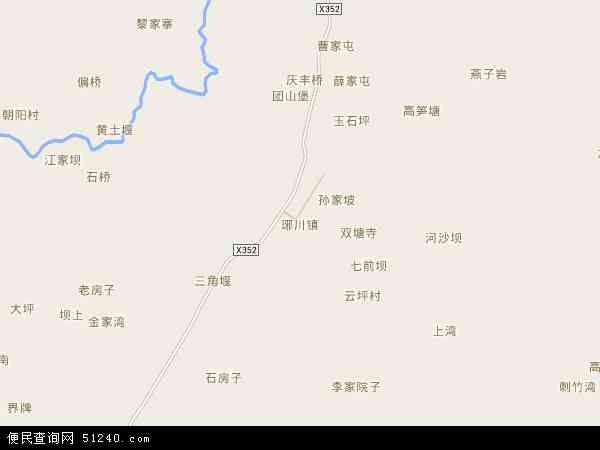 琊川镇地图 - 琊川镇电子地图 - 琊川镇高清地图 - 2024年琊川镇地图