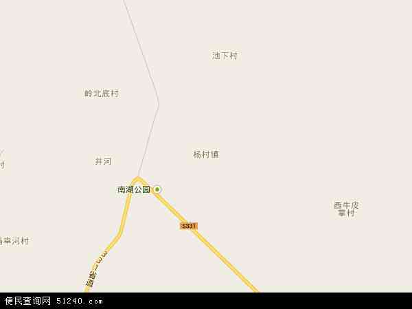 杨村镇地图 - 杨村镇电子地图 - 杨村镇高清地图 - 2024年杨村镇地图