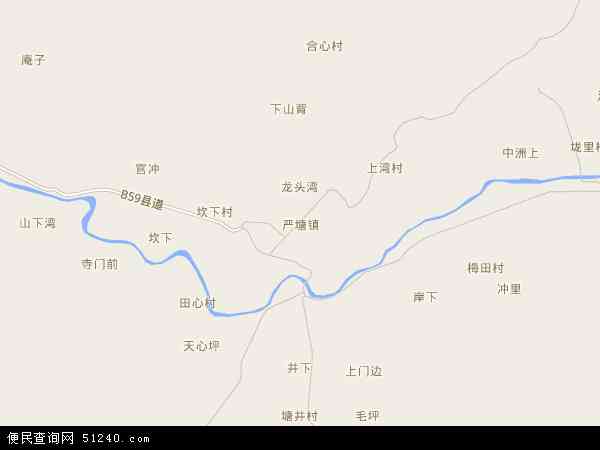 严塘镇地图 - 严塘镇电子地图 - 严塘镇高清地图 - 2024年严塘镇地图