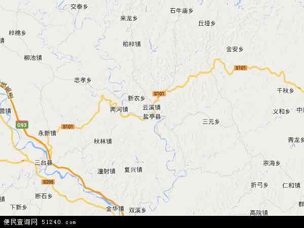 盐亭县地图 - 盐亭县电子地图 - 盐亭县高清地图 - 2024年盐亭县地图