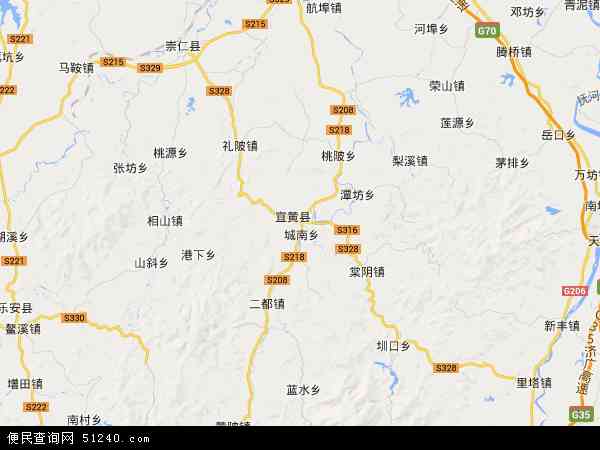 宜黄县地图 - 宜黄县电子地图 - 宜黄县高清地图 - 2024年宜黄县地图