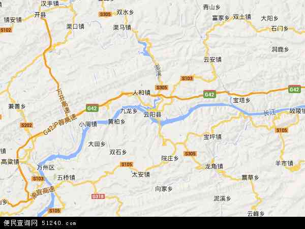 云阳县地图 - 云阳县电子地图 - 云阳县高清地图 - 2024年云阳县地图