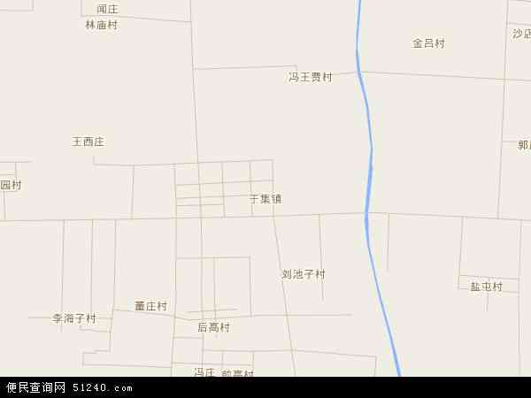 中国 山东省 聊城市 东昌府区 于集镇于集镇卫星地图 本站收录有:2021