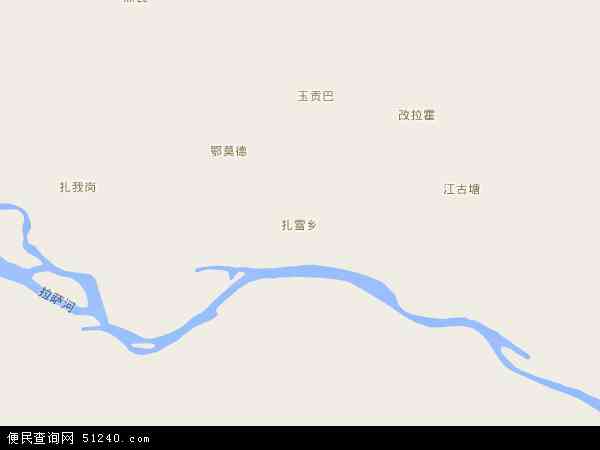 扎雪乡地图 - 扎雪乡电子地图 - 扎雪乡高清地图 - 2024年扎雪乡地图
