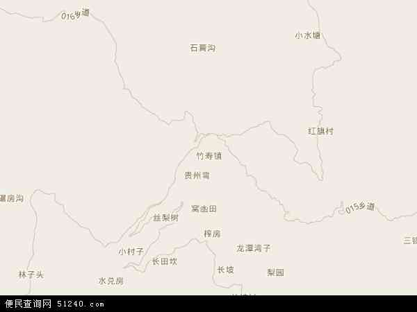 竹寿镇地图 - 竹寿镇电子地图 - 竹寿镇高清地图 - 2024年竹寿镇地图