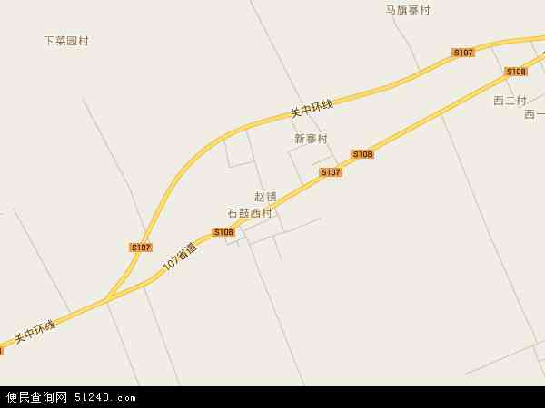 赵镇地图 - 赵镇电子地图 - 赵镇高清地图 - 2024年赵镇地图