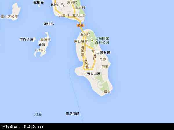 长岛县地图 - 长岛县电子地图 - 长岛县高清地图 - 2024年长岛县地图