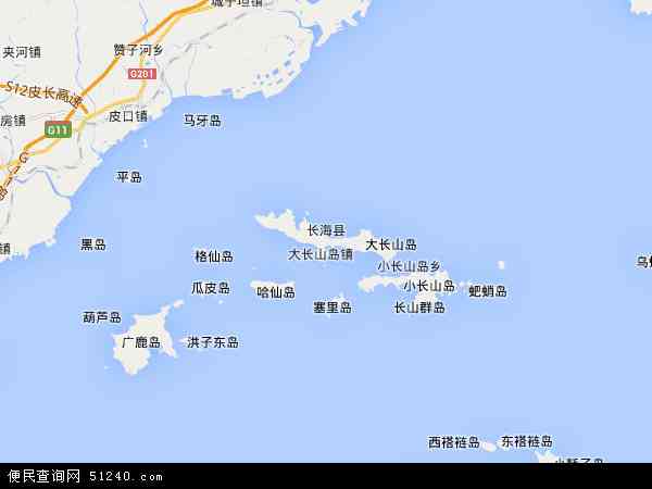 长海县地图 - 长海县电子地图 - 长海县高清地图 - 2024年长海县地图
