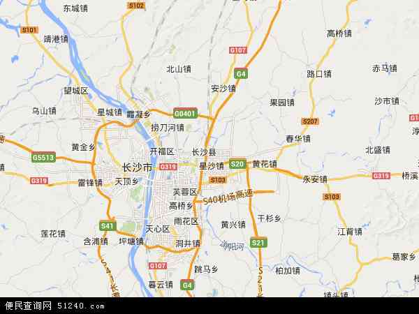 长沙县地图 - 长沙县电子地图 - 长沙县高清地图 - 2024年长沙县地图