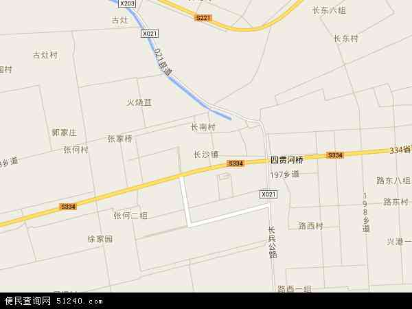 长沙镇地图 - 长沙镇电子地图 - 长沙镇高清地图 - 2024年长沙镇地图