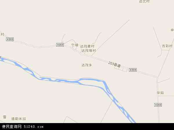 达孜乡地图 - 达孜乡电子地图 - 达孜乡高清地图 - 2024年达孜乡地图