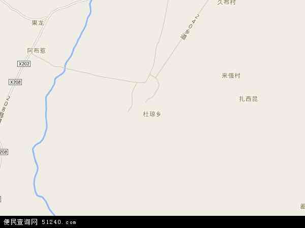 杜琼乡地图 - 杜琼乡电子地图 - 杜琼乡高清地图 - 2024年杜琼乡地图