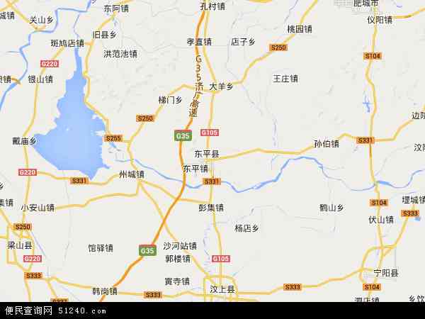 东平县地图 - 东平县电子地图 - 东平县高清地图 - 2024年东平县地图