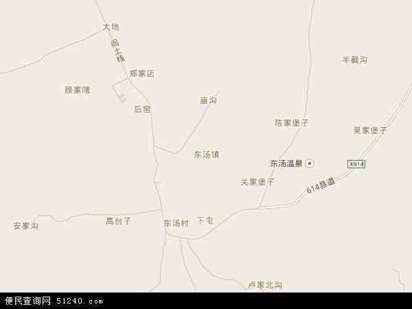 东汤镇地图 - 东汤镇电子地图 - 东汤镇高清地图 - 2024年东汤镇地图