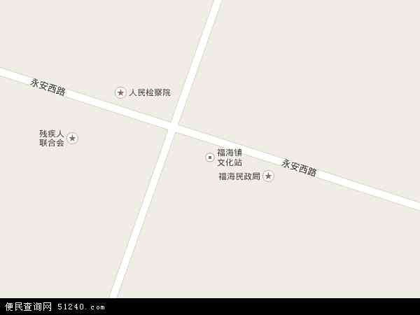 福海镇地图 - 福海镇电子地图 - 福海镇高清地图 - 2024年福海镇地图