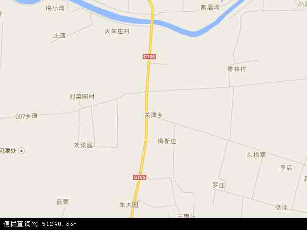关津乡地图 - 关津乡电子地图 - 关津乡高清地图 - 2024年关津乡地图