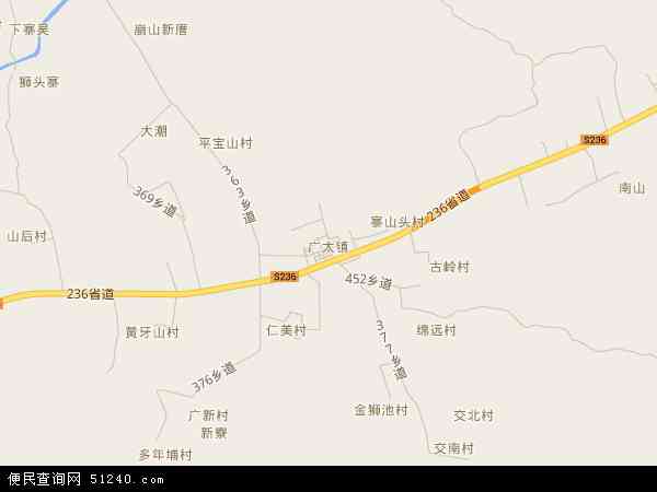 广太镇地图 - 广太镇电子地图 - 广太镇高清地图 - 2024年广太镇地图