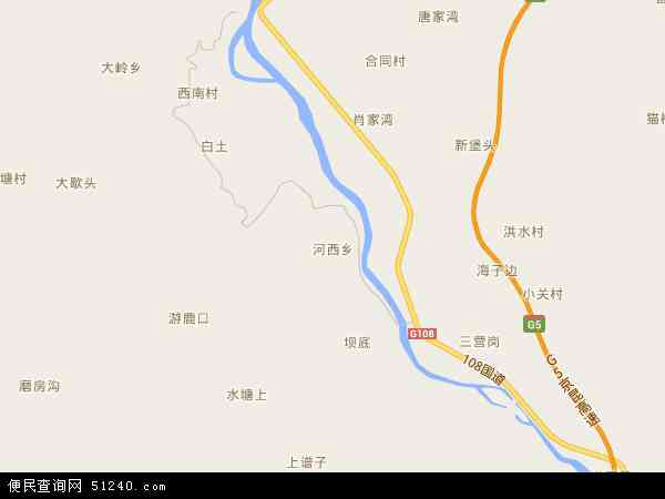 河西乡地图 - 河西乡电子地图 - 河西乡高清地图 - 2024年河西乡地图