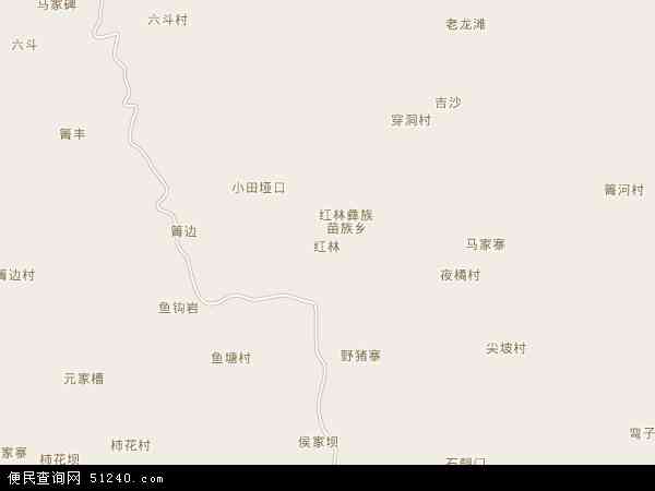 红林乡地图 - 红林乡电子地图 - 红林乡高清地图 - 2024年红林乡地图