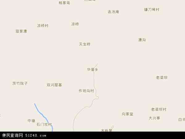 华蓥乡地图 - 华蓥乡电子地图 - 华蓥乡高清地图 - 2024年华蓥乡地图