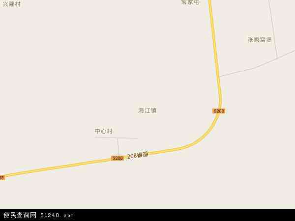 海江镇地图 - 海江镇电子地图 - 海江镇高清地图 - 2024年海江镇地图
