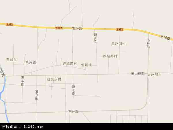 恒州镇地图 - 恒州镇电子地图 - 恒州镇高清地图 - 2024年恒州镇地图