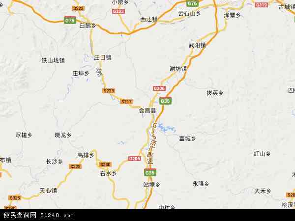 会昌县地图 - 会昌县电子地图 - 会昌县高清地图 - 2024年会昌县地图