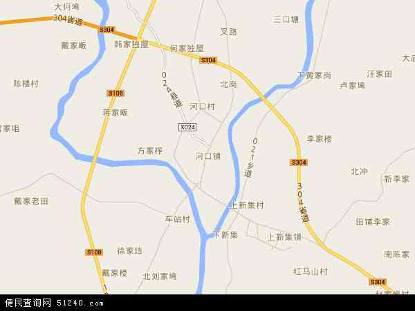 河口镇地图 - 河口镇电子地图 - 河口镇高清地图 - 2024年河口镇地图