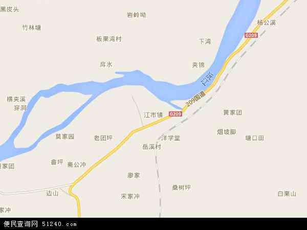 江市镇地图 - 江市镇电子地图 - 江市镇高清地图 - 2024年江市镇地图