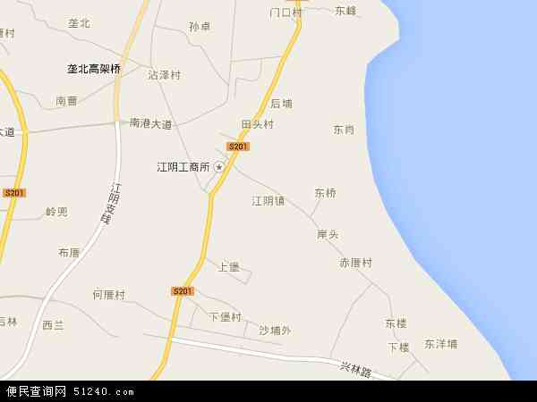 江阴镇地图 - 江阴镇电子地图 - 江阴镇高清地图 - 2024年江阴镇地图
