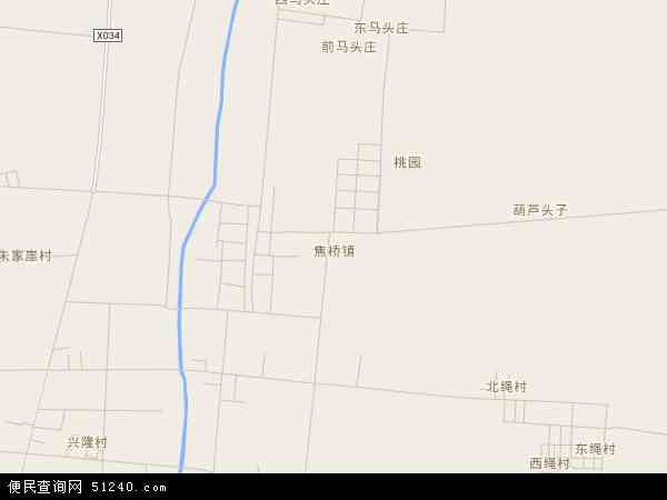 焦桥镇地图 - 焦桥镇电子地图 - 焦桥镇高清地图 - 2024年焦桥镇地图