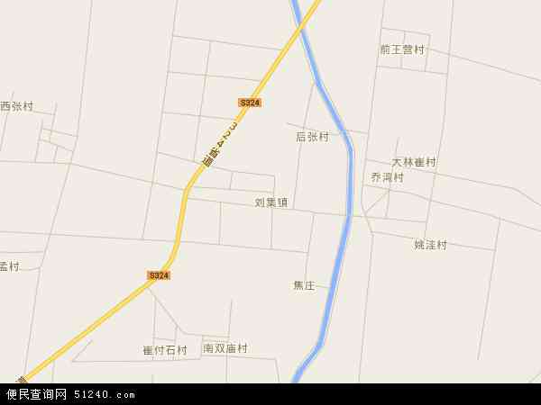 刘集镇地图 - 刘集镇电子地图 - 刘集镇高清地图 - 2024年刘集镇地图