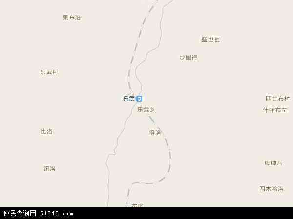 乐武乡地图 - 乐武乡电子地图 - 乐武乡高清地图 - 2024年乐武乡地图
