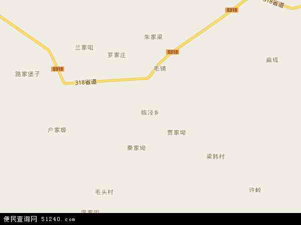 临泾乡地图 - 临泾乡电子地图 - 临泾乡高清地图 - 2024年临泾乡地图