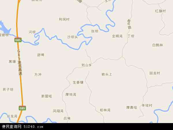 刘山乡地图 - 刘山乡电子地图 - 刘山乡高清地图 - 2024年刘山乡地图