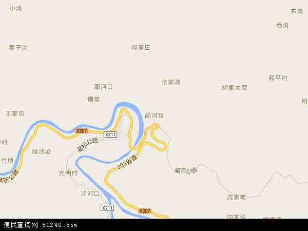 蔺河镇地图 - 蔺河镇电子地图 - 蔺河镇高清地图 - 2024年蔺河镇地图