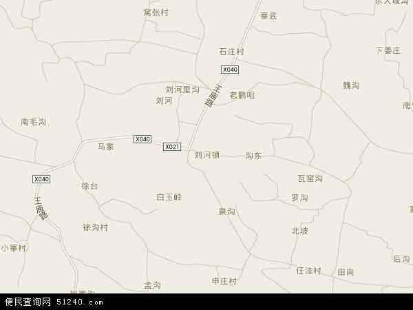 刘河镇地图 - 刘河镇电子地图 - 刘河镇高清地图 - 2024年刘河镇地图
