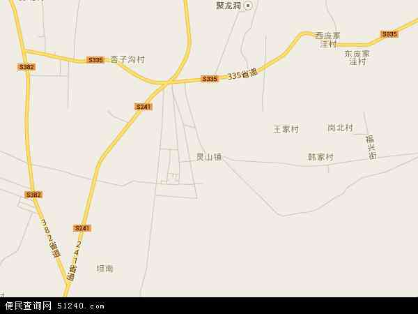 灵山镇地图 - 灵山镇电子地图 - 灵山镇高清地图 - 2024年灵山镇地图