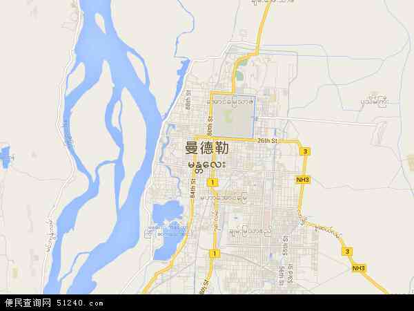 曼德勒省地图 - 曼德勒省电子地图 - 曼德勒省高清地图 - 2024年曼德勒省地图
