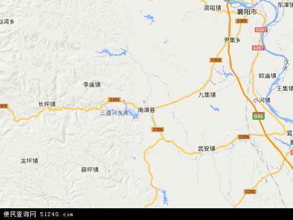 南漳县地图 - 南漳县电子地图 - 南漳县高清地图 - 2021年南漳县地图