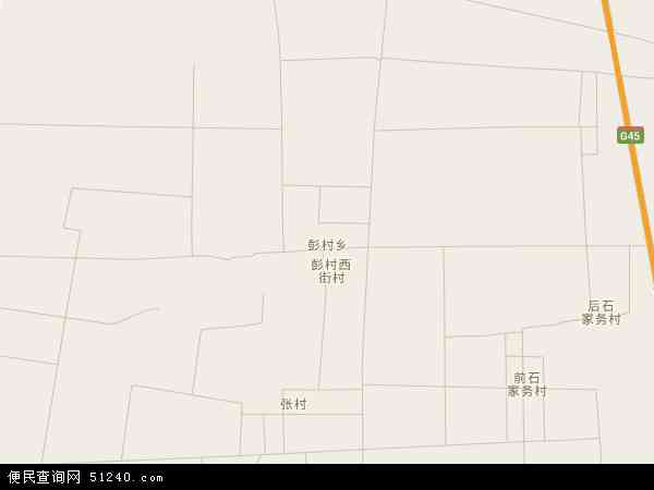彭村乡地图 - 彭村乡电子地图 - 彭村乡高清地图 - 2024年彭村乡地图