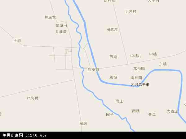 彭桥镇地图 - 彭桥镇电子地图 - 彭桥镇高清地图 - 2024年彭桥镇地图